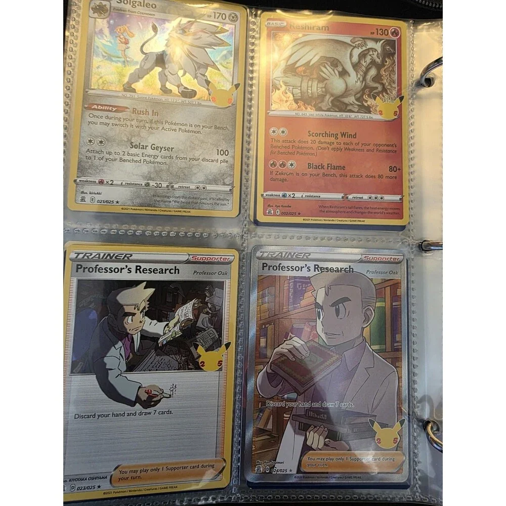 🔥Pokemon Binder Collection🔥 double sleeved NM/M Condition 💎